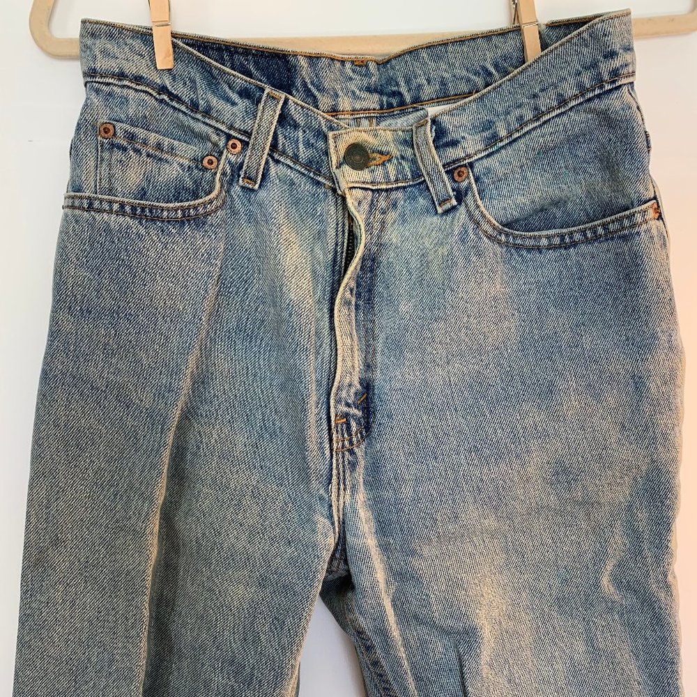 Vintage Levi Tapered Blue Jeans